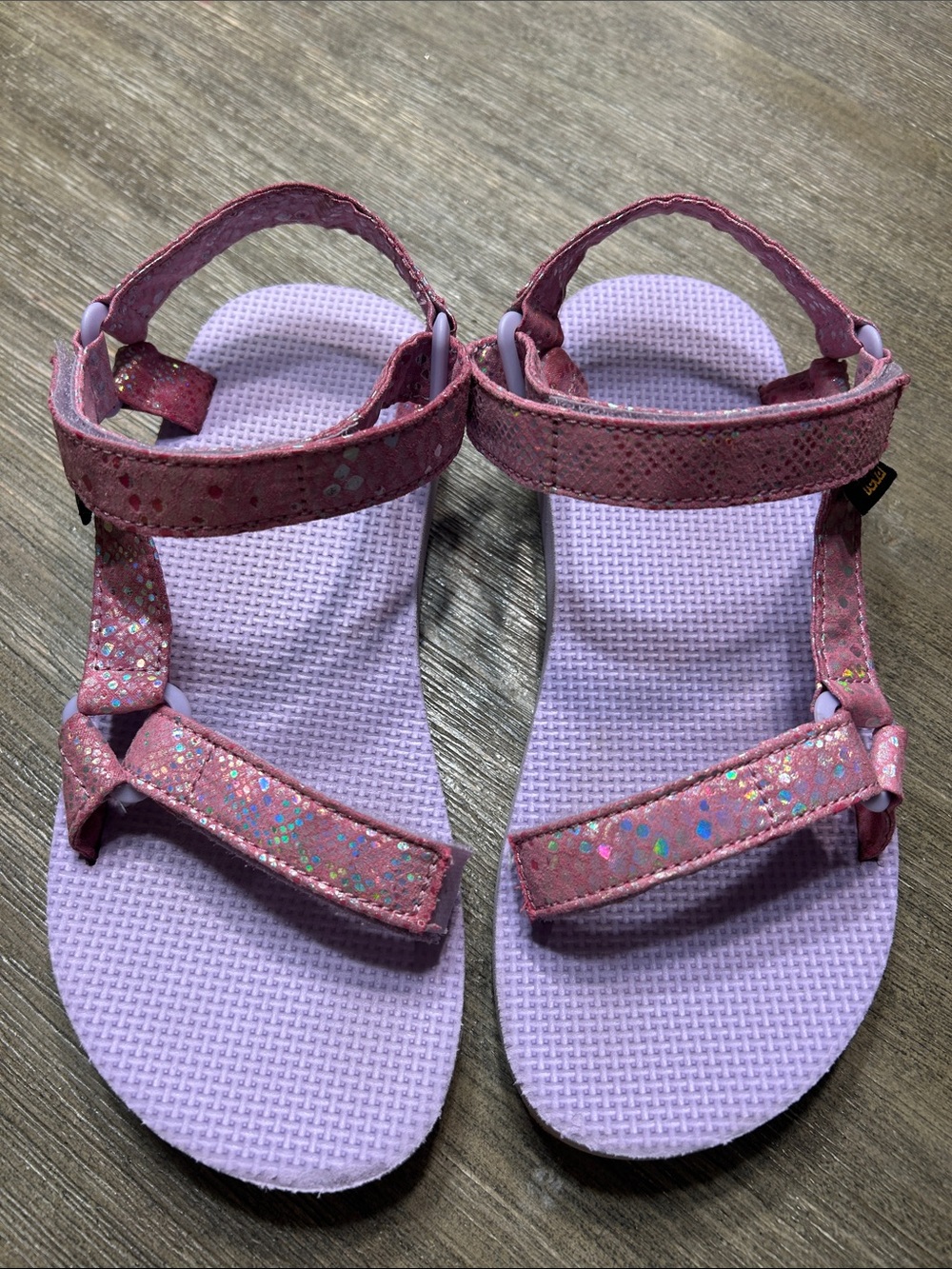 Teva Original Universal Sparklie Sandal, for Girls, Sz.3, Like New.